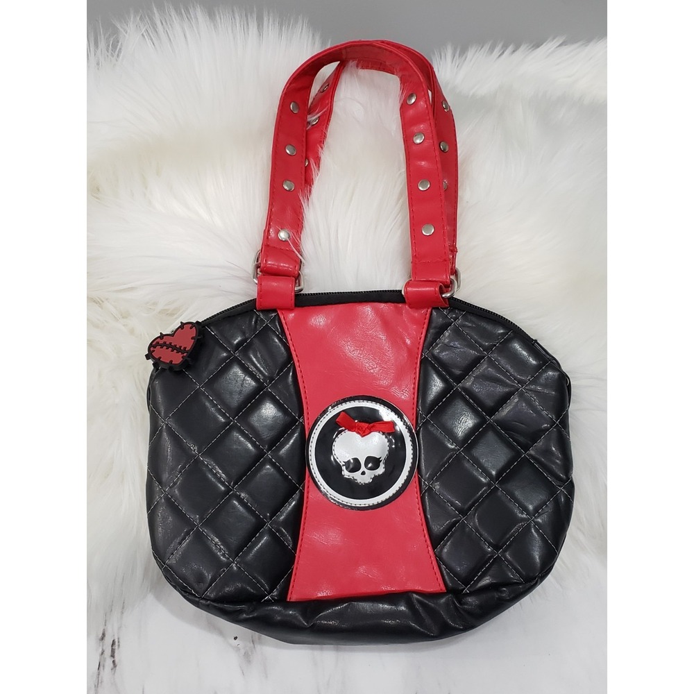 Monster High Frankie Stein Red Black Skull Replica Purse Mattel Cosplay 2011‎